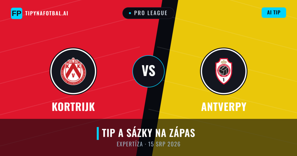 Kortrijk vs Antverpy — předpověď a náhled zápasu