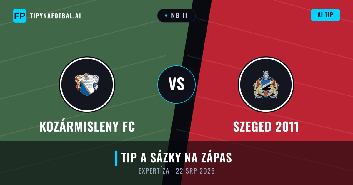 Kozármisleny FC vs Szeged 2011 — předpověď a náhled zápasu