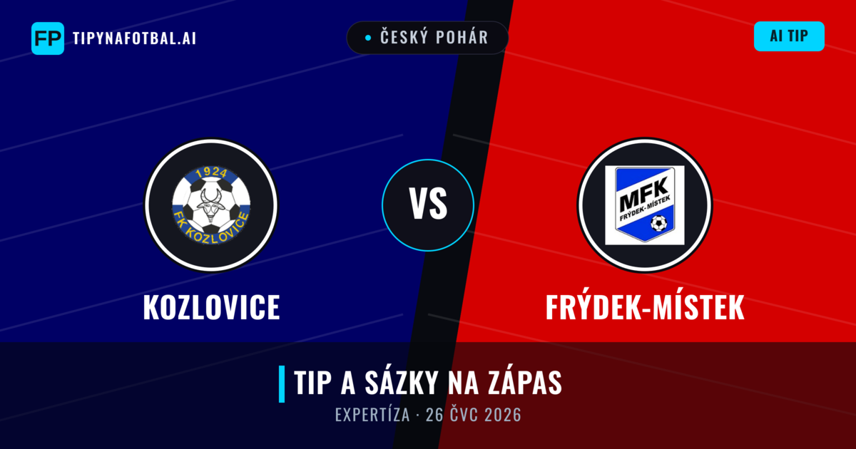 Kozlovice vs Frýdek-Místek — předpověď a náhled zápasu