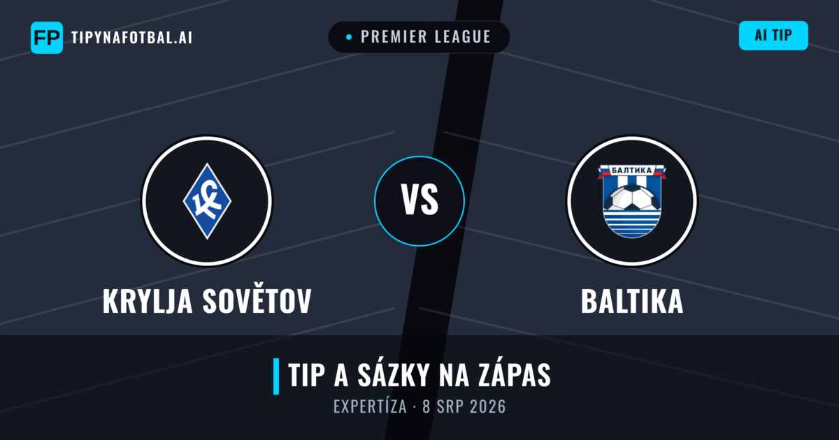 Krylja Sovětov vs Baltika — předpověď a náhled zápasu