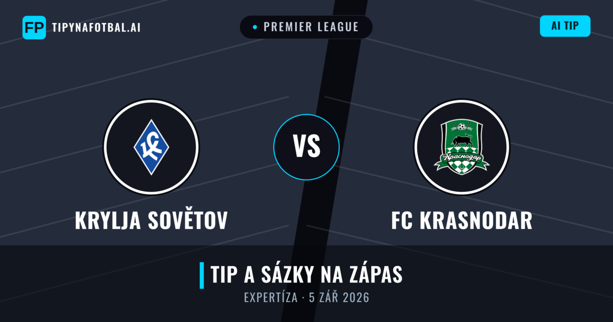 Krylja Sovětov vs FC Krasnodar — předpověď a náhled zápasu