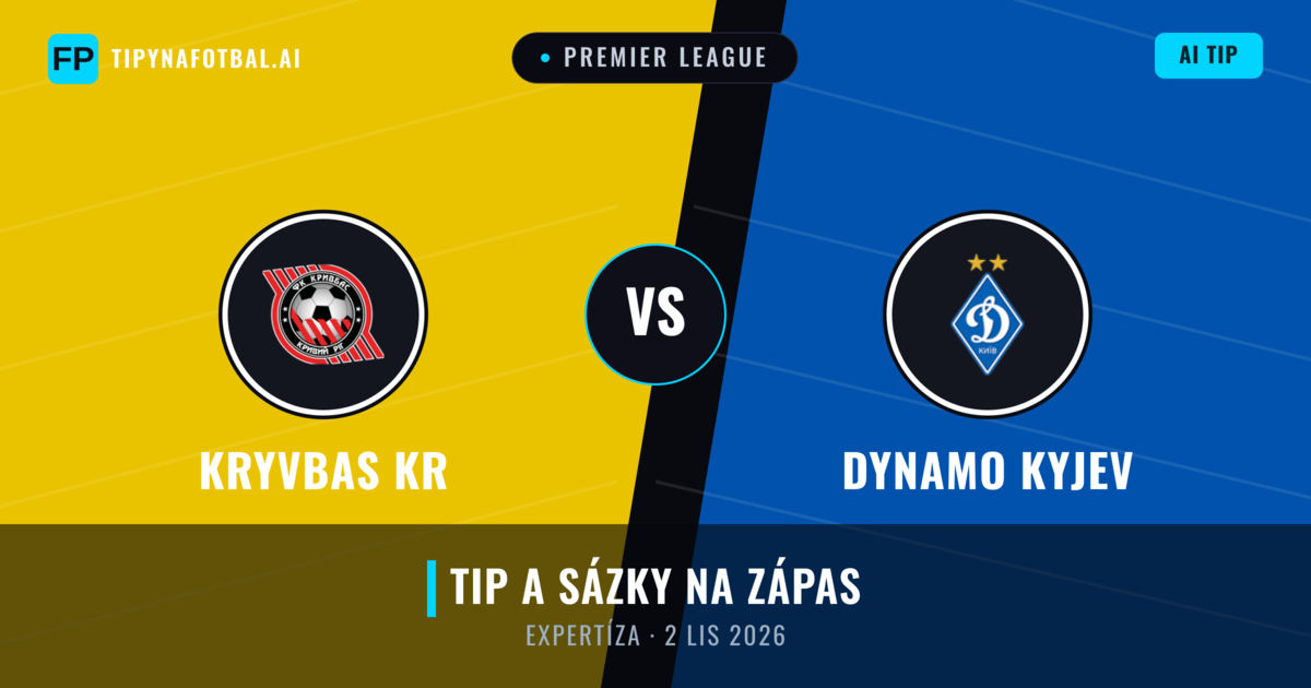 Kryvbas Kr vs Dynamo Kyjev — předpověď a náhled zápasu