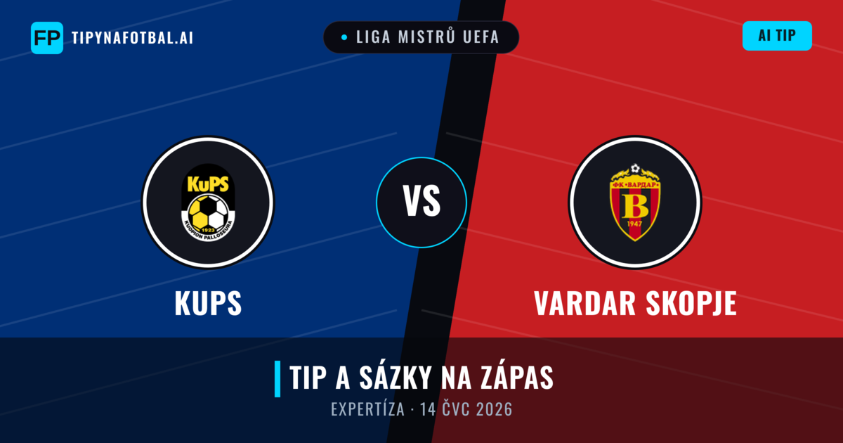 KuPS vs Vardar Skopje — předpověď a náhled zápasu