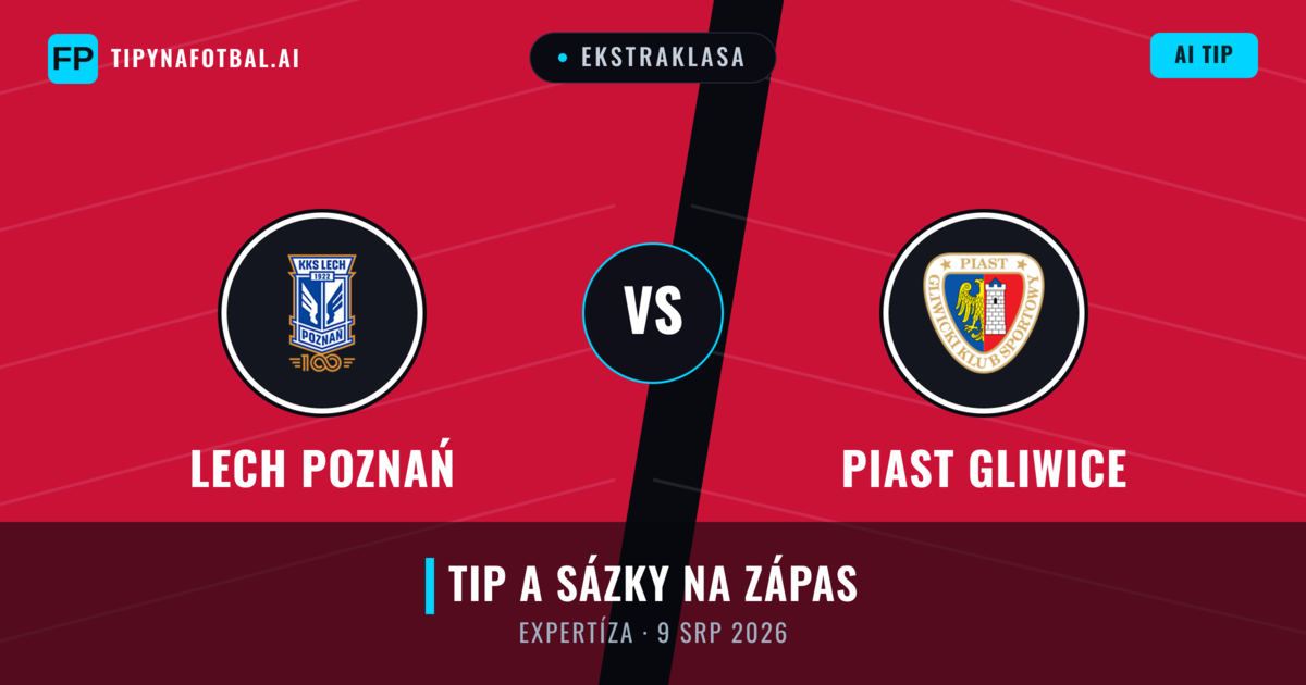 Lech Poznań vs Piast Gliwice — předpověď a náhled zápasu