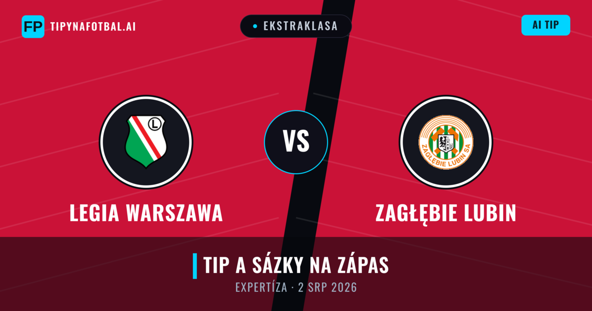 Legia Warszawa vs Zagłębie Lubin — předpověď a náhled zápasu