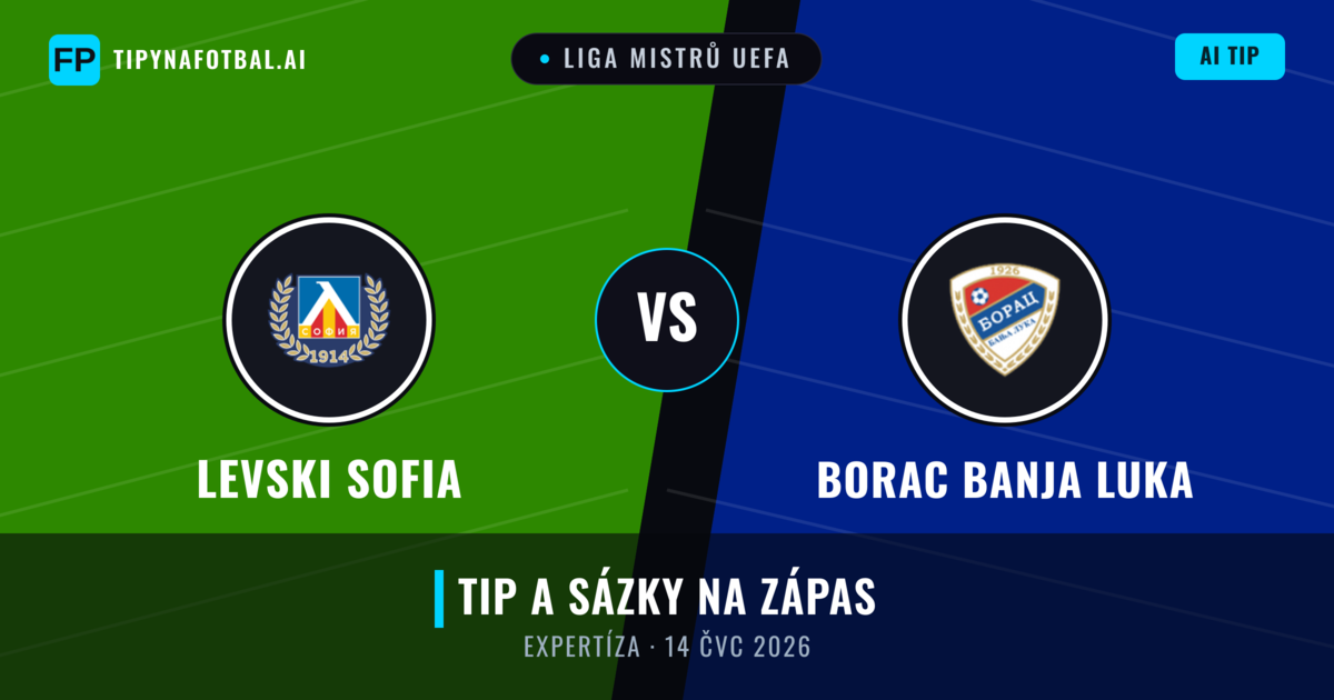 Levski Sofia vs Borac Banja Luka — předpověď a náhled zápasu