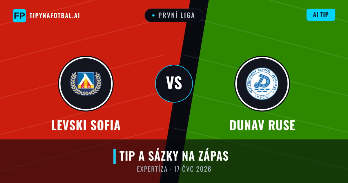 Levski Sofia vs Dunav Ruse — předpověď a náhled zápasu