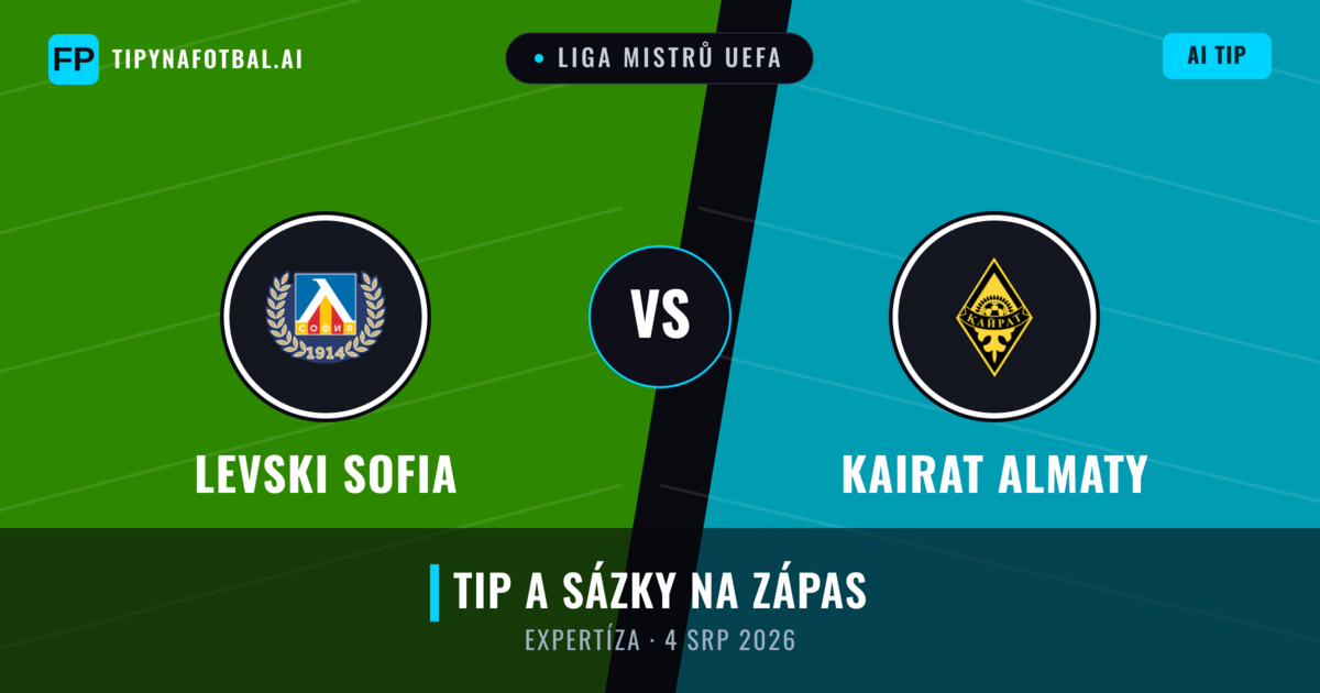 Levski Sofia vs Kairat Almaty — předpověď a náhled zápasu