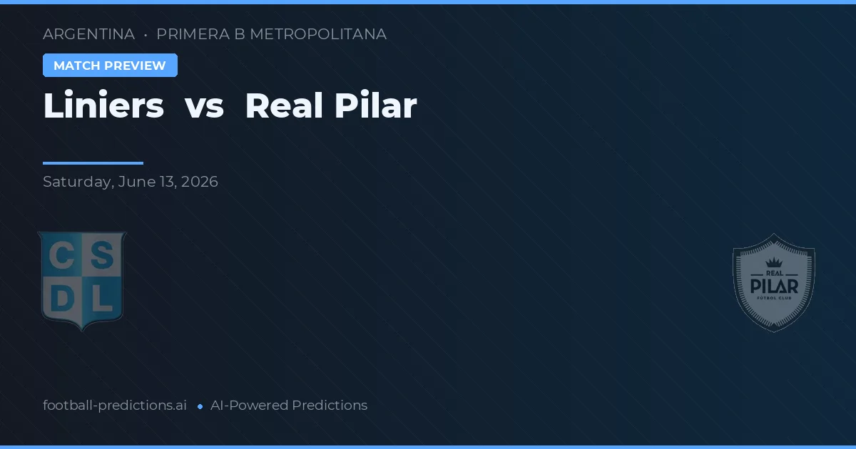 Liniers vs Real Pilar — předpověď a náhled zápasu