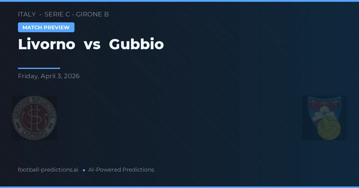Livorno vs Gubbio — předpověď a náhled zápasu