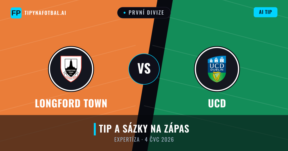 Longford Town vs UCD — předpověď a náhled zápasu