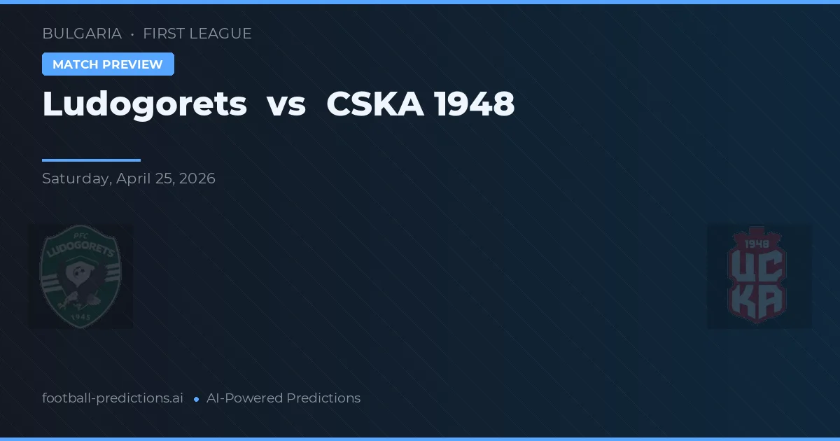 Ludogorets vs CSKA 1948 preview