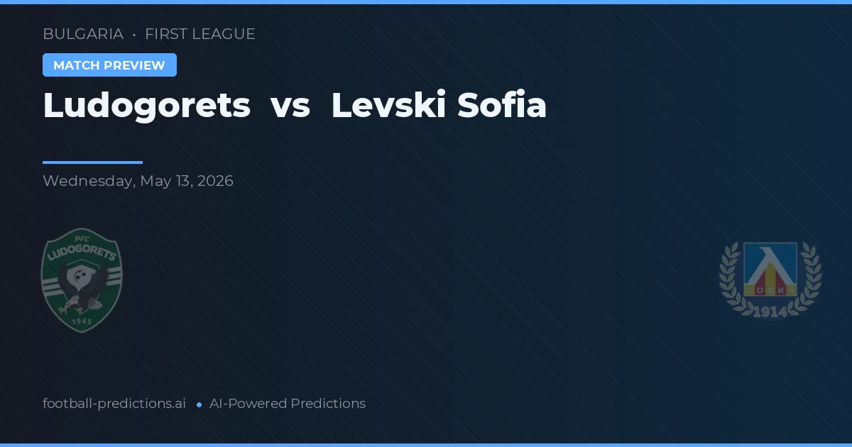 Ludogorets vs Levski Sofia — předpověď a náhled zápasu