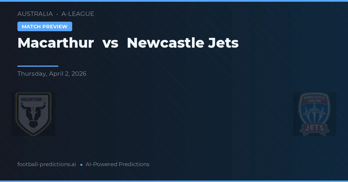 Macarthur vs Newcastle Jets — předpověď a náhled zápasu