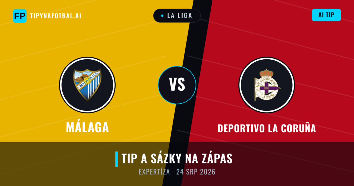 Málaga vs Deportivo La Coruña — předpověď a náhled zápasu