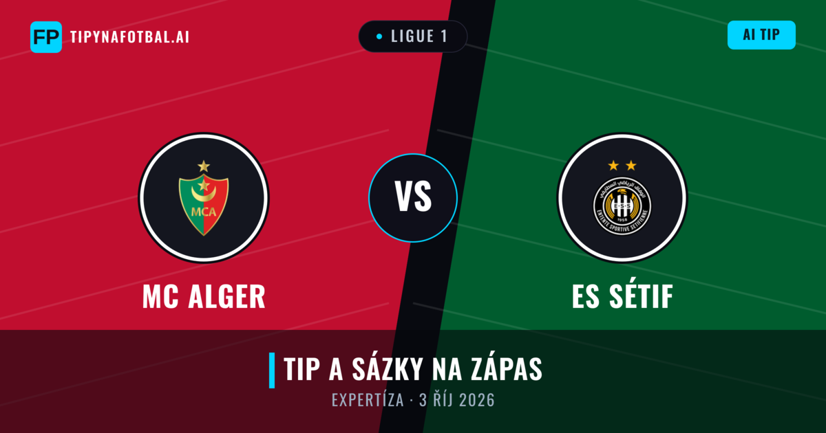 MC Alger vs ES Sétif — předpověď a náhled zápasu