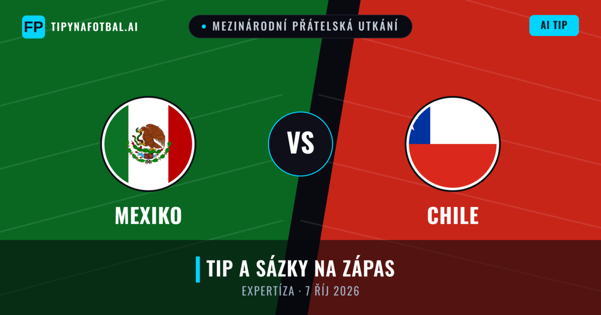 Mexiko vs Chile — předpověď a náhled zápasu