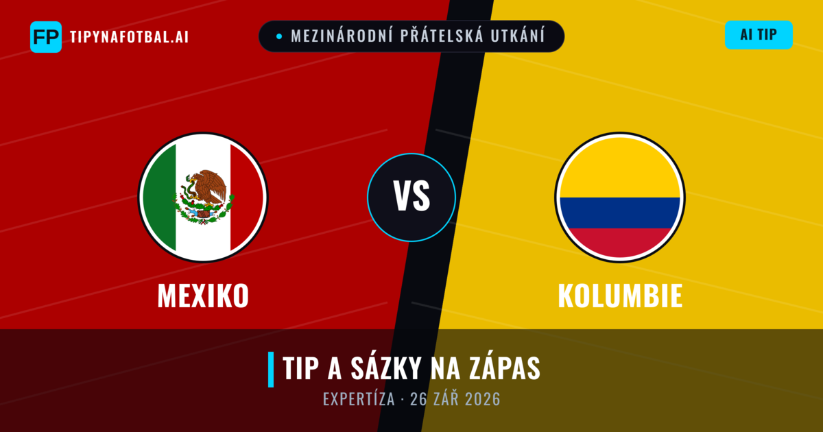 Mexiko vs Kolumbie — předpověď a náhled zápasu