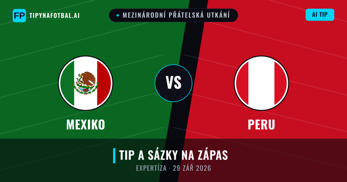 Mexiko vs Peru — předpověď a náhled zápasu