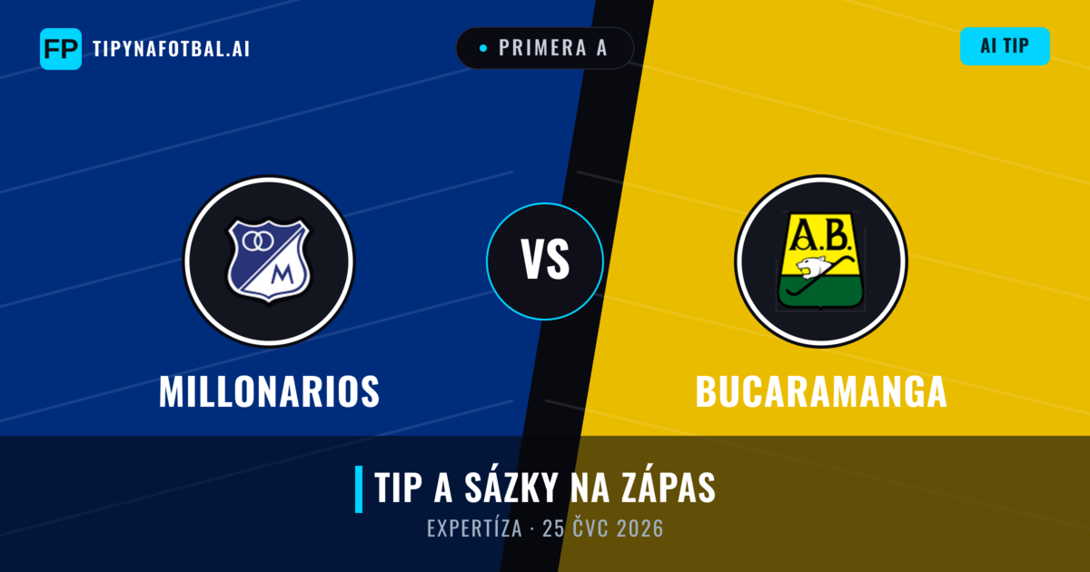 Millonarios vs Bucaramanga — předpověď a náhled zápasu