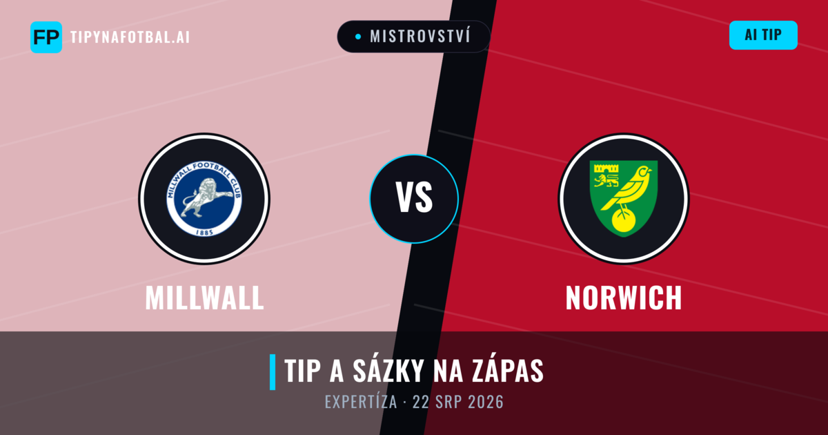 Millwall vs Norwich — předpověď a náhled zápasu