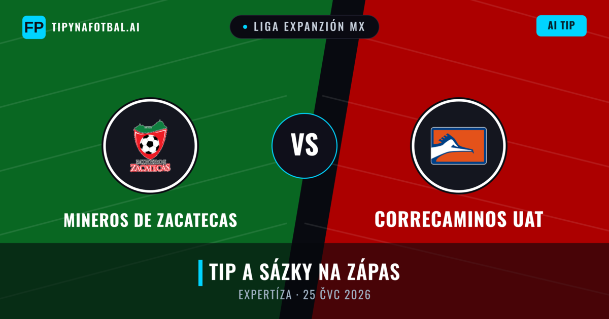 Mineros de Zacatecas vs Correcaminos UAT — předpověď a náhled zápasu