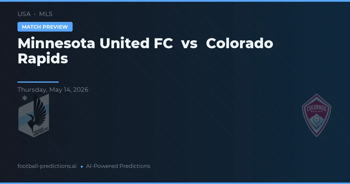 Minnesota United FC vs Colorado Rapids — předpověď a náhled zápasu