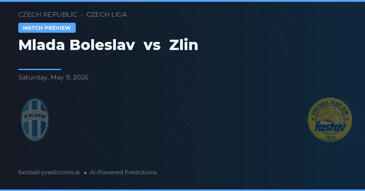 Mladá Boleslav vs Zlín — předpověď a náhled zápasu