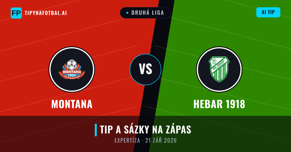 Montana vs Hebar 1918 — předpověď a náhled zápasu