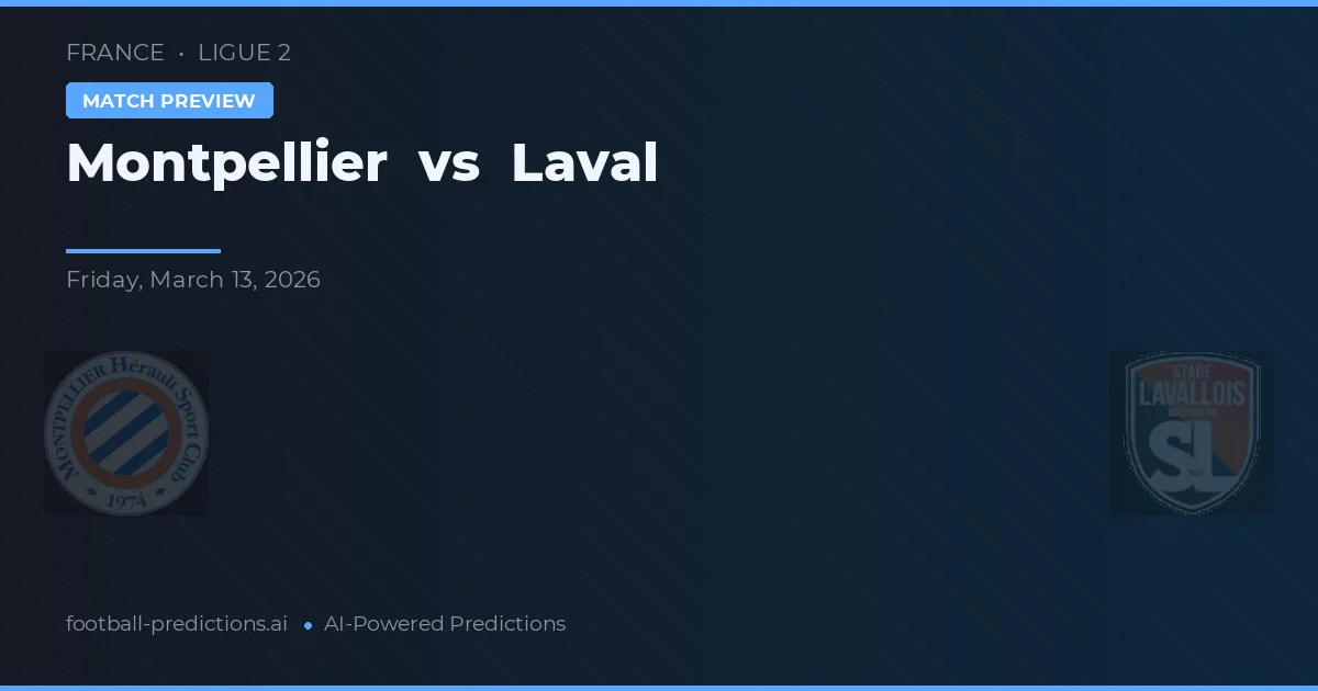 Montpellier vs Laval — předpověď a náhled zápasu