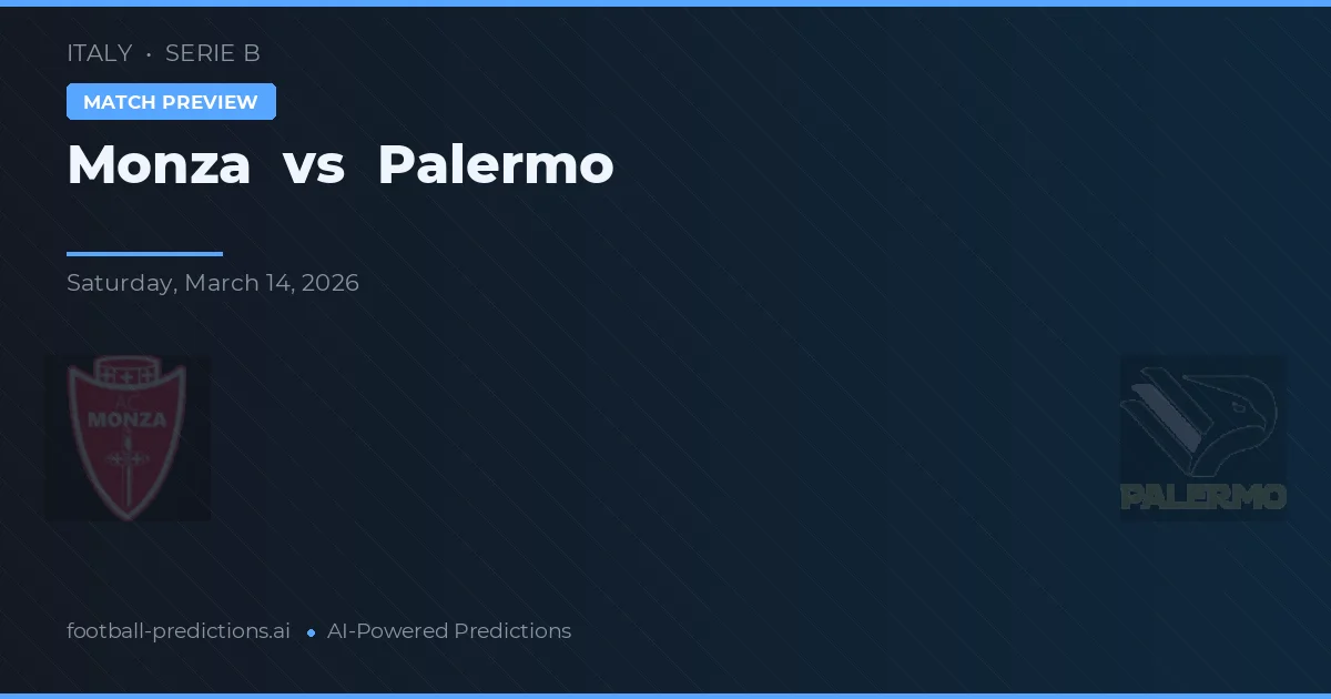 Monza vs Palermo — předpověď a náhled zápasu