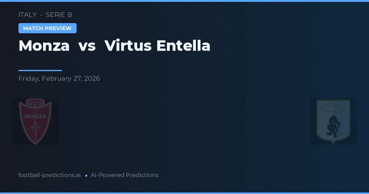 Monza vs Virtus Entella — předpověď a náhled zápasu