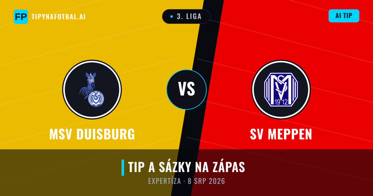 MSV Duisburg vs SV Meppen — předpověď a náhled zápasu