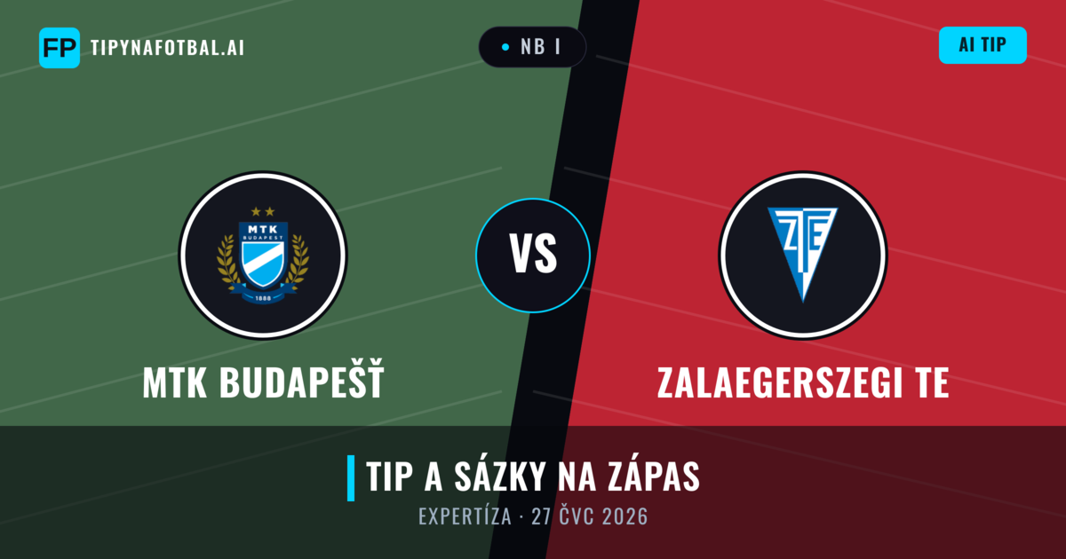 MTK Budapešť vs Zalaegerszegi TE — předpověď a náhled zápasu