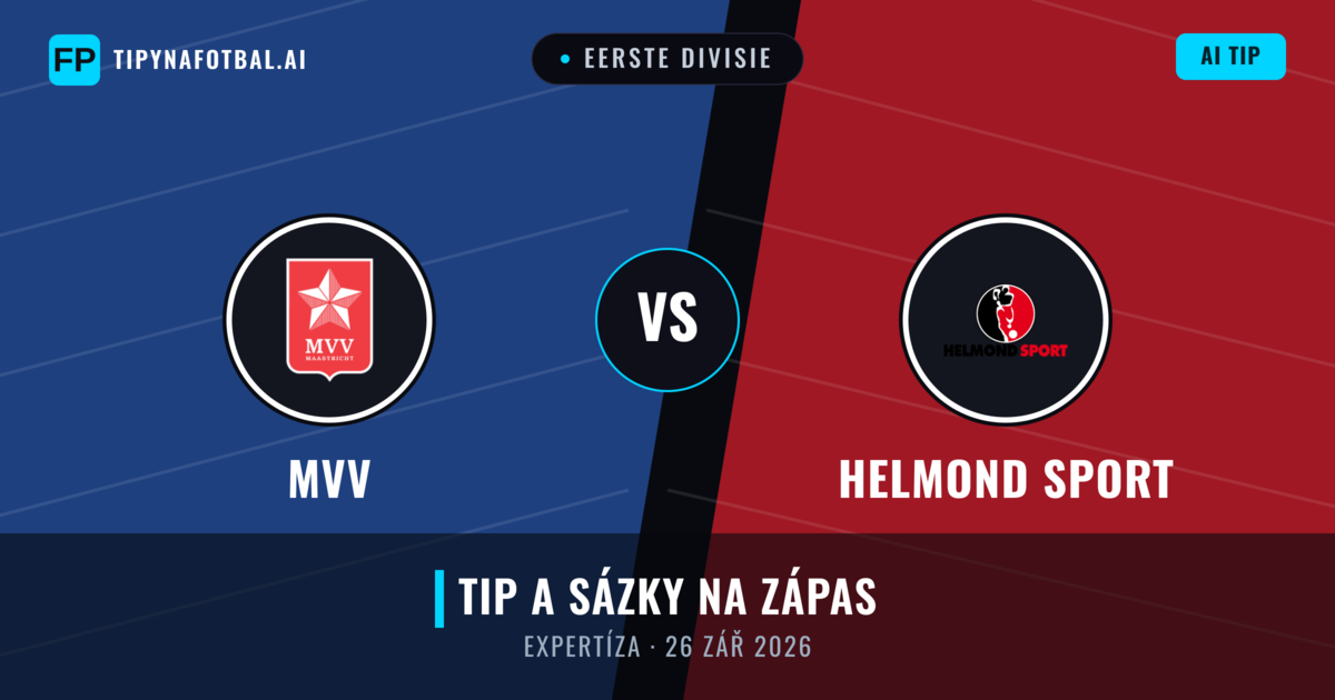 MVV vs Helmond Sport — předpověď a náhled zápasu