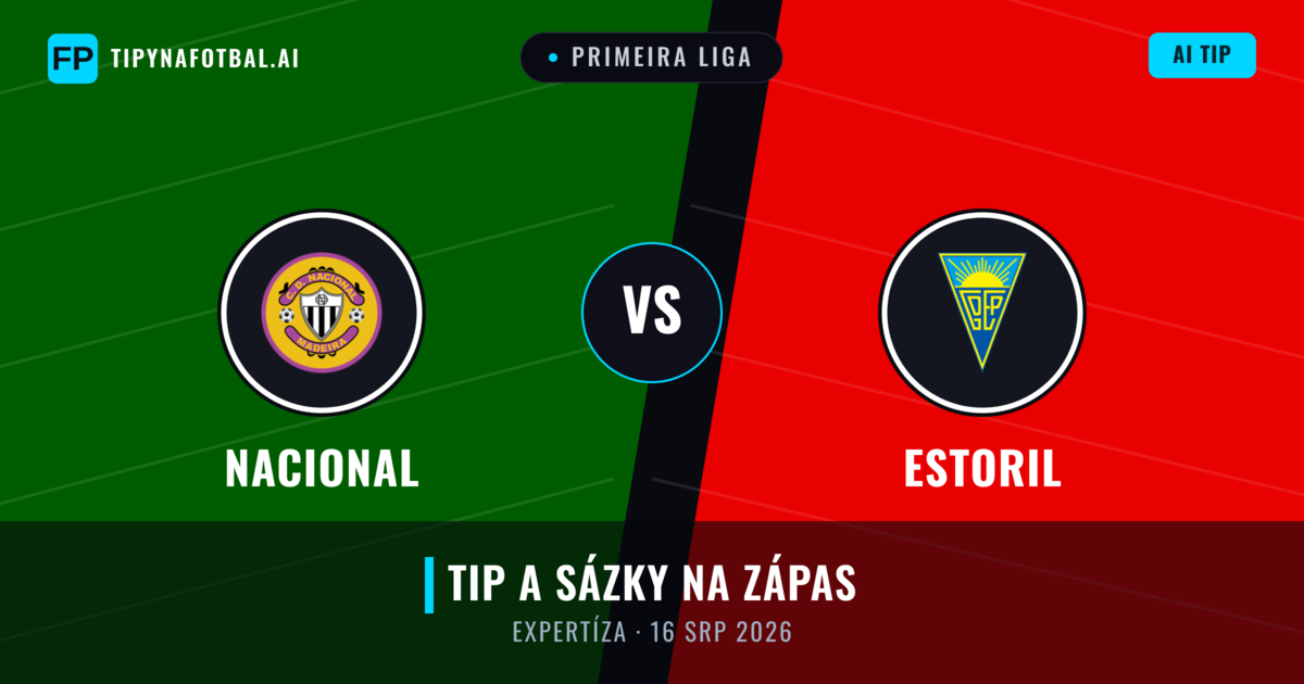 Nacional vs Estoril — předpověď a náhled zápasu
