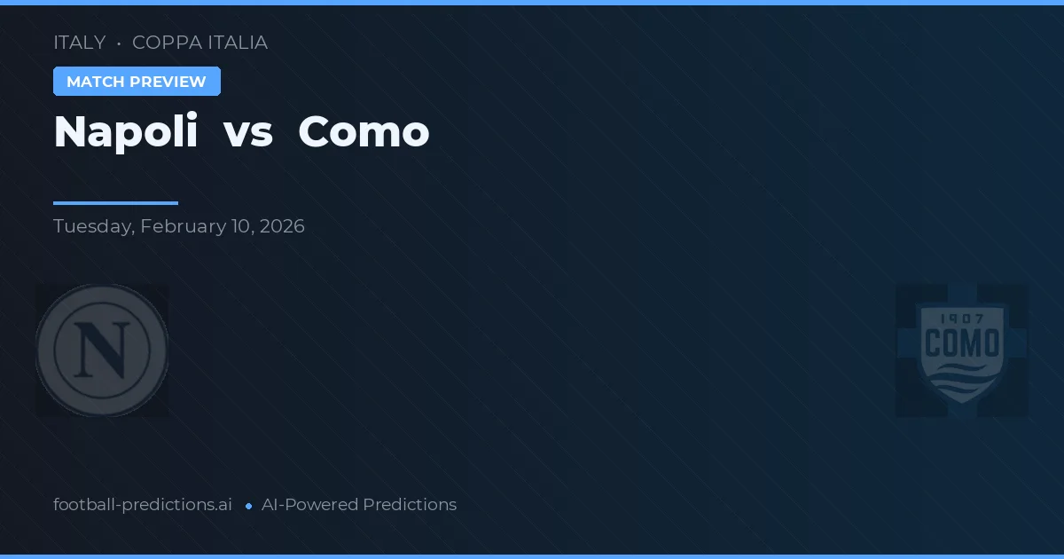 Napoli vs Como — předpověď a náhled zápasu