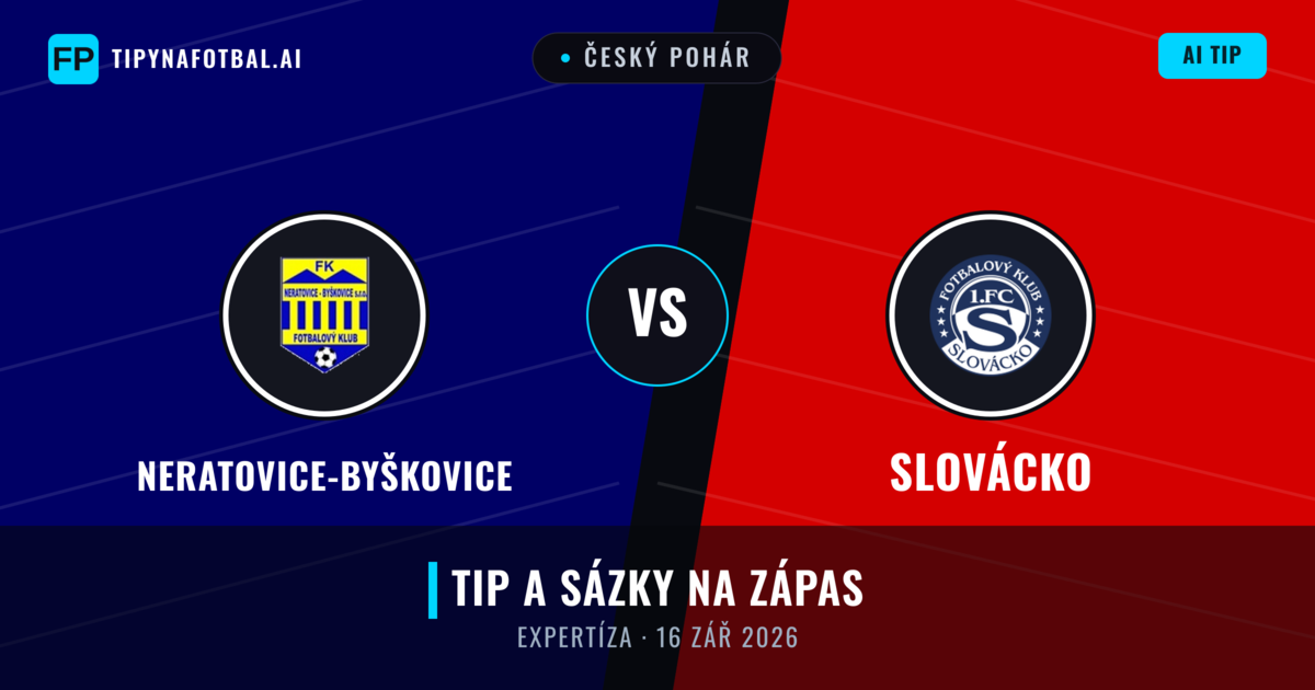 Neratovice-Byškovice vs Slovácko — předpověď a náhled zápasu