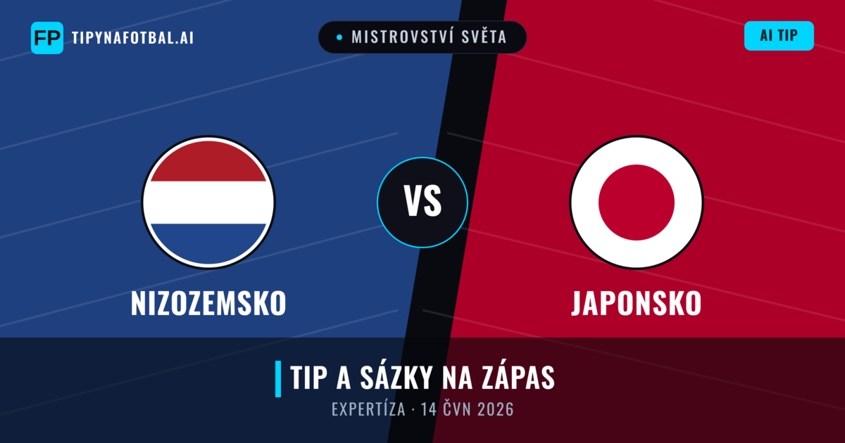 Nizozemsko vs Japonsko — předpověď a náhled zápasu