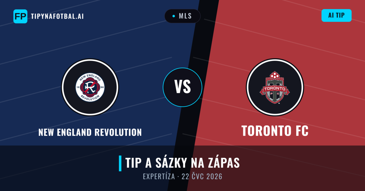 New England Revolution vs Toronto FC — předpověď a náhled zápasu