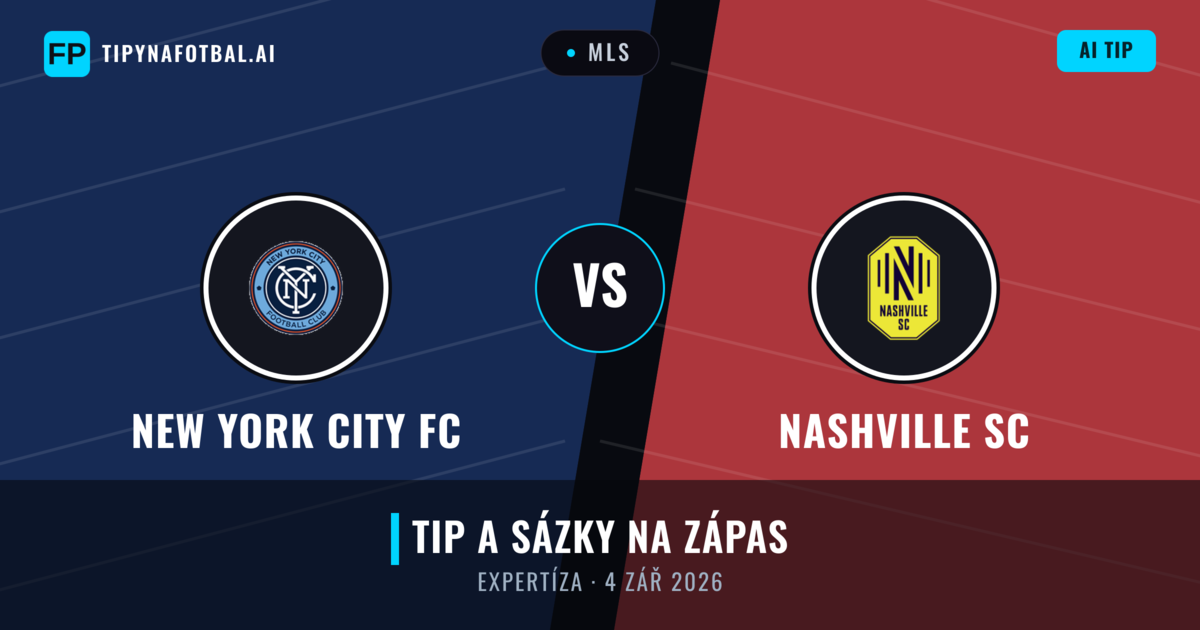 New York City FC vs Nashville SC — předpověď a náhled zápasu