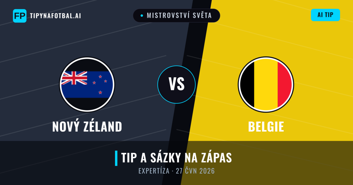 Nový Zéland vs Belgie — předpověď a náhled zápasu