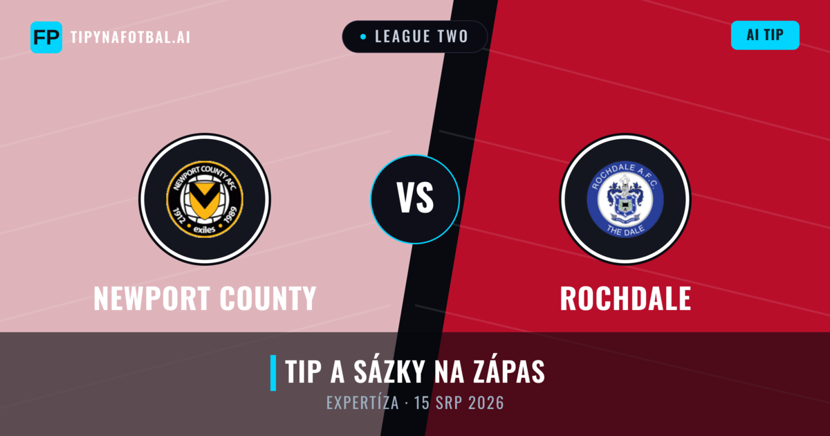 Newport County vs Rochdale — předpověď a náhled zápasu