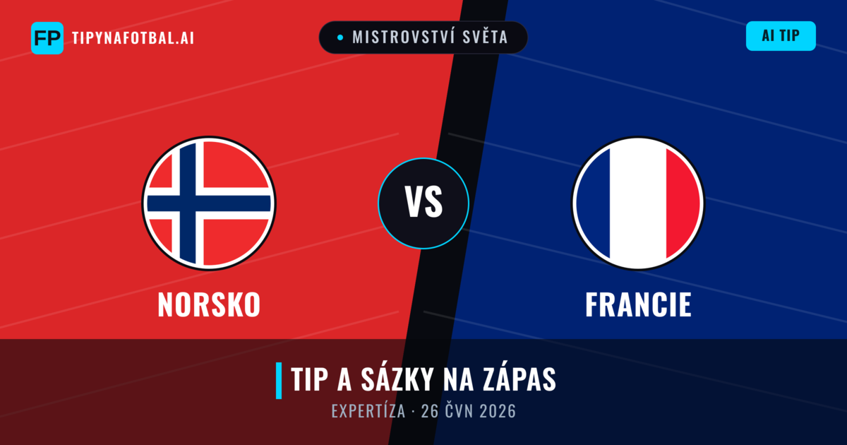 Norsko vs Francie — předpověď a náhled zápasu