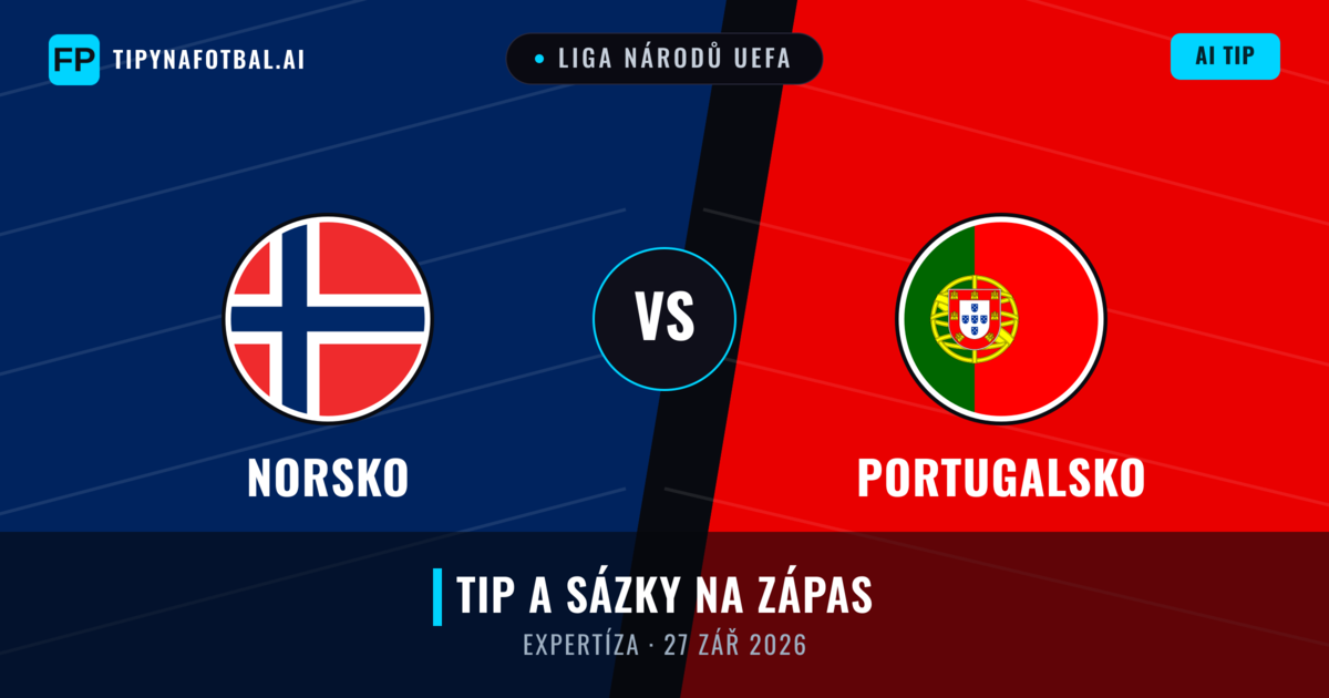Norsko vs Portugalsko — předpověď a náhled zápasu