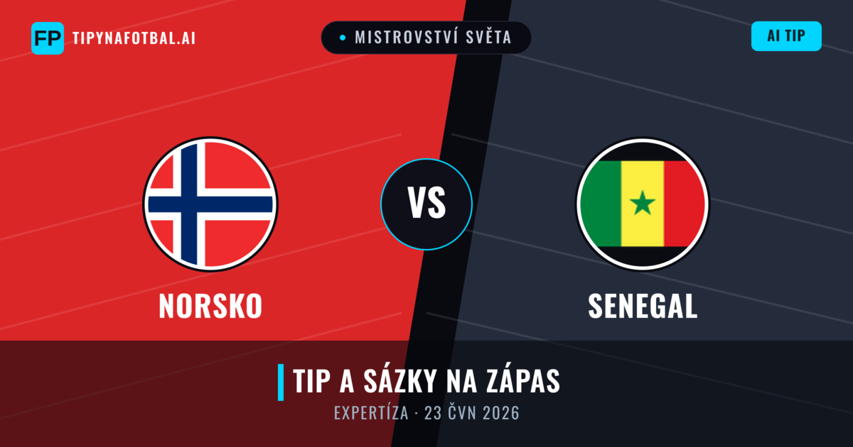 Norsko vs Senegal — předpověď a náhled zápasu