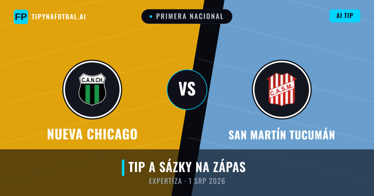 Nueva Chicago vs San Martín Tucumán — předpověď a náhled zápasu