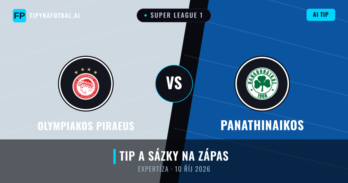 Olympiakos Piraeus vs Panathinaikos — předpověď a náhled zápasu