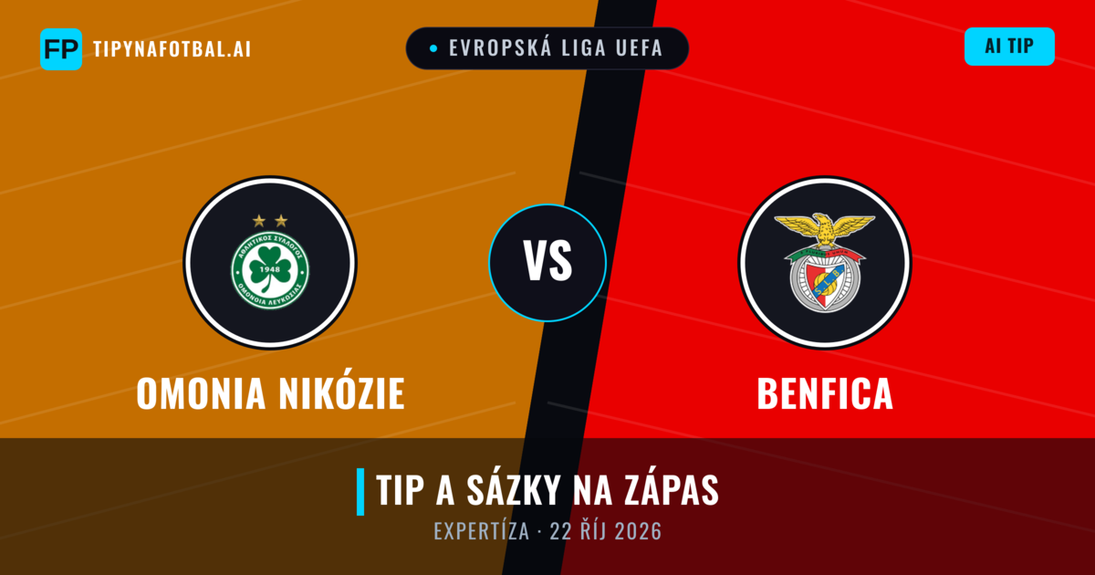 Omonia Nikózie vs Benfica — předpověď a náhled zápasu