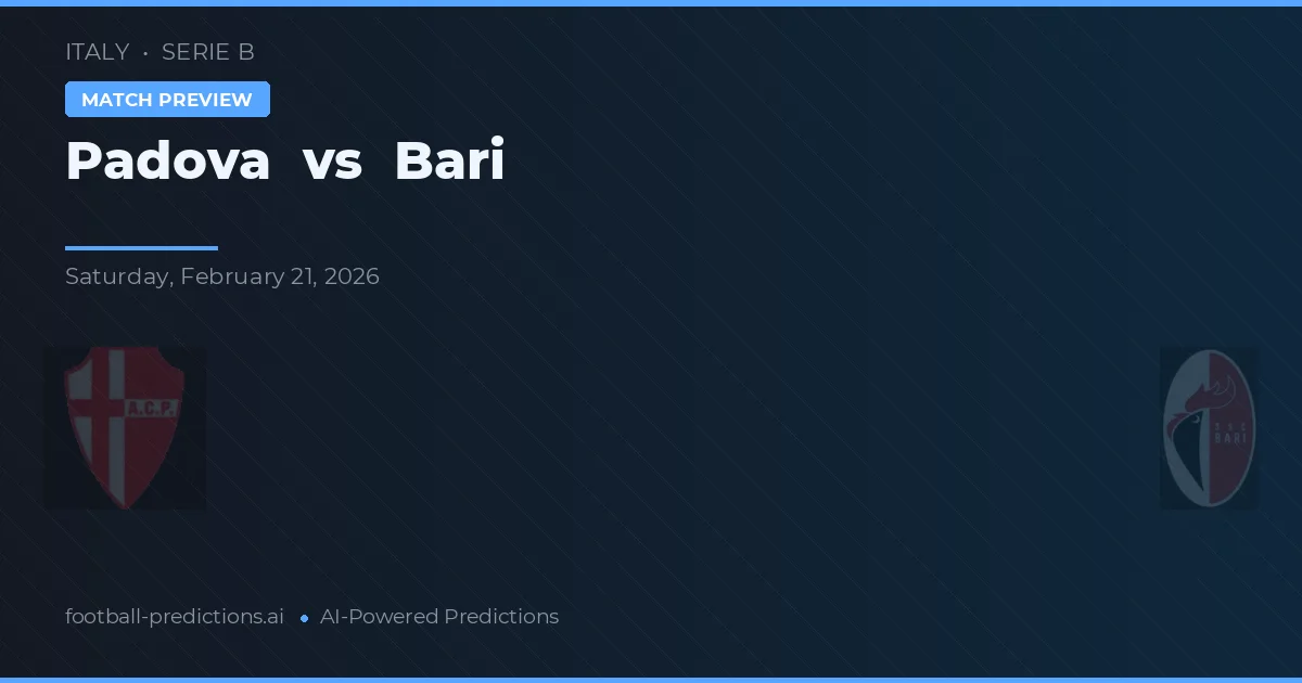 Padova vs Bari — předpověď a náhled zápasu